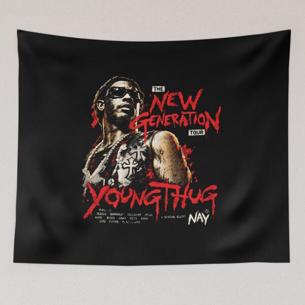 Item preview, Young Thug The New Generation Tour 2026 designed and sold by DedKid8BitCute.