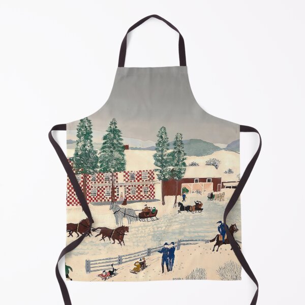 Item preview, GRANDMA MOSES, The Old Checkered House in Cambridge Valley designed and sold by warrickjessica.