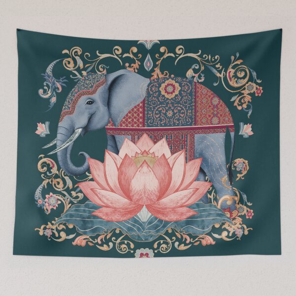 Item preview, The Sacred Majesty: Elephant Lotus Heritage designed and sold by Omtatsat.