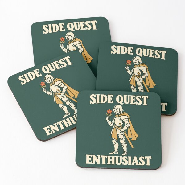 Item preview, Side Quest Enthusiast – Cozy Fantasy Knight designed and sold by DreamCraze.