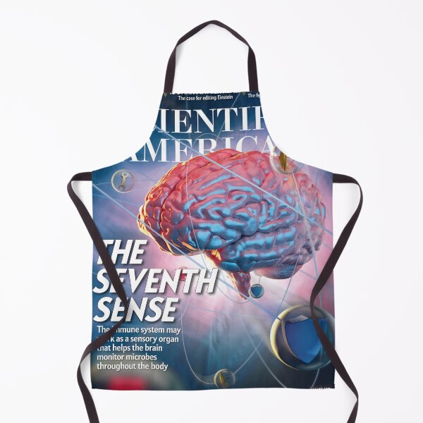 Item preview, Scientific American Magazine Cover Fan Art Original Custom Vintage Science Physics Biology Poster Wall Art Tee Design designed and sold by Cool Robot Bro..
