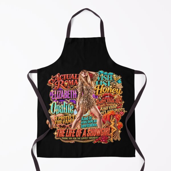 Item preview, TLOAS Taylor All Songs Collage Showgirl Encore Edition Sticker – Gold Glitter Encore Era Design designed and sold by taylorvinyls.