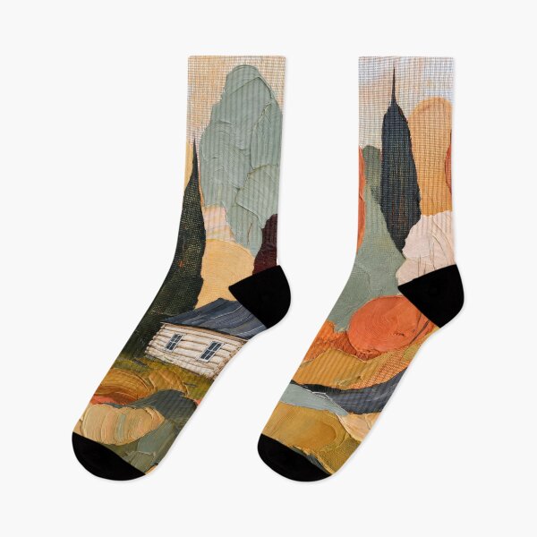 Item preview, Outdoorsy Cabin - Whispering Woods Textured Abstract Autumn Style designed and sold by scicilysimonee.