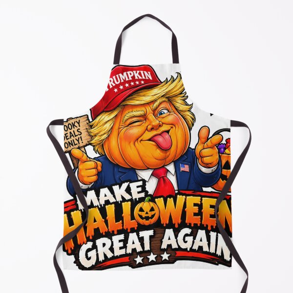 Item preview, Trumpkin Halloween Pumpkin Funny Trump designed and sold by CreativeNest Prints.