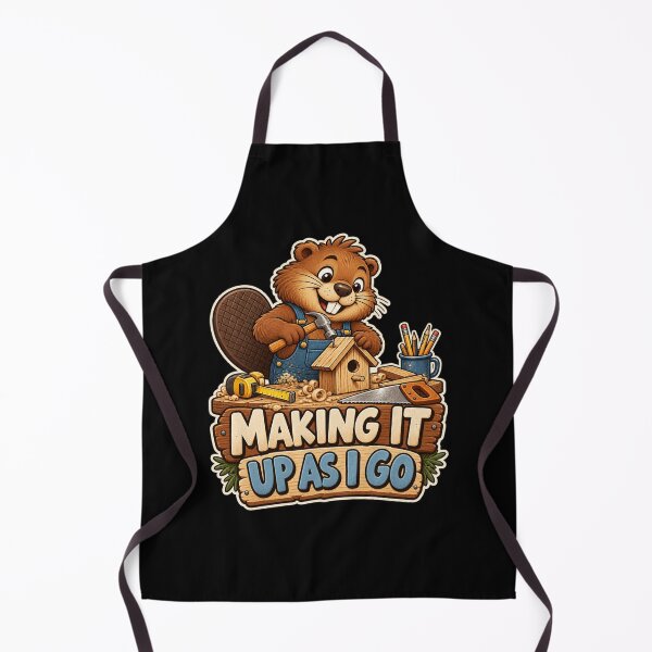 Item preview, Making It Up as I Go — Beaver Woodworker designed and sold by Good Mood Foundry.