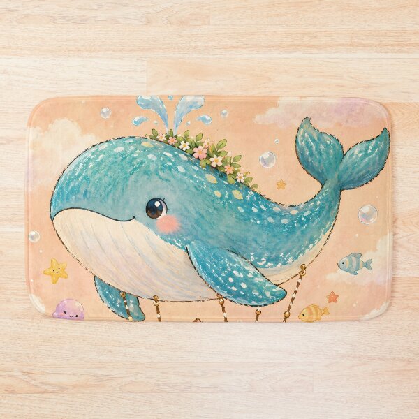 Item preview, Dreamy Whale Hot Air Balloon Adventure designed and sold by Pure Craft.