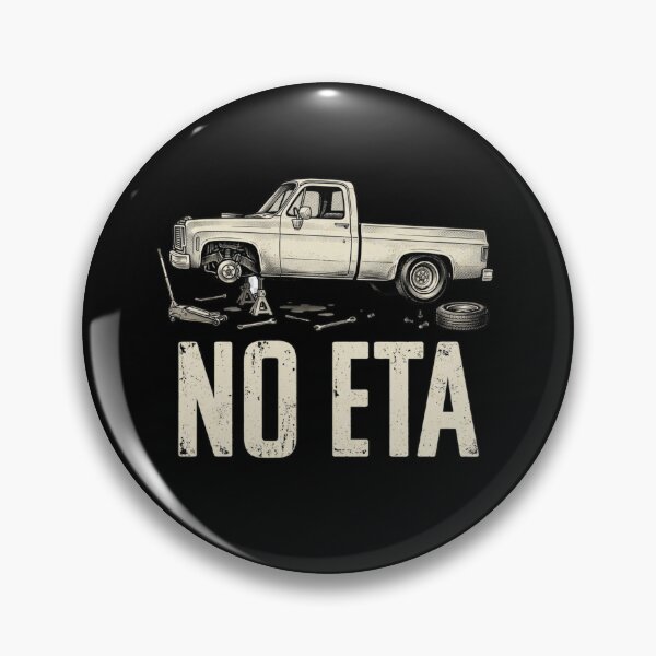 Item preview, No ETA Project Car Mechanic Garage Restoration Humor designed and sold by ZACK ART.