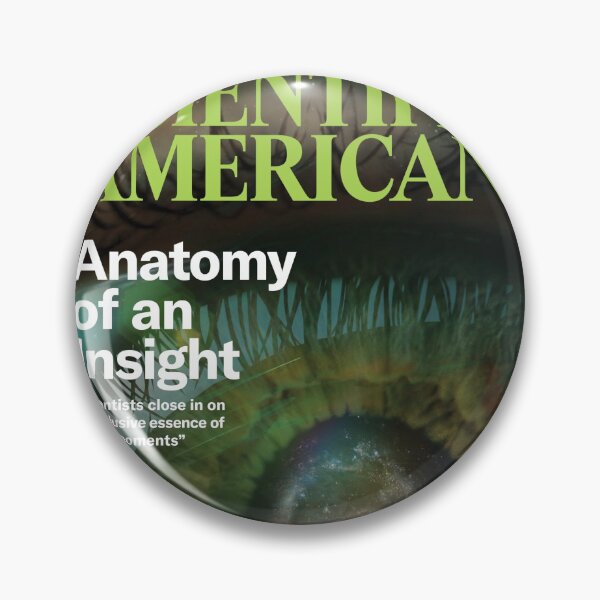 Item preview, Scientific American Magazine Cover Fan Art Original Custom Vintage Science Physics Biology Poster Wall Art Tee Design designed and sold by Cool Robot Bro..