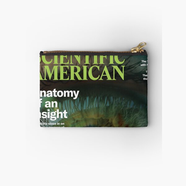 Item preview, Scientific American Magazine Cover Fan Art Original Custom Vintage Science Physics Biology Poster Wall Art Tee Design designed and sold by Cool Robot Bro..
