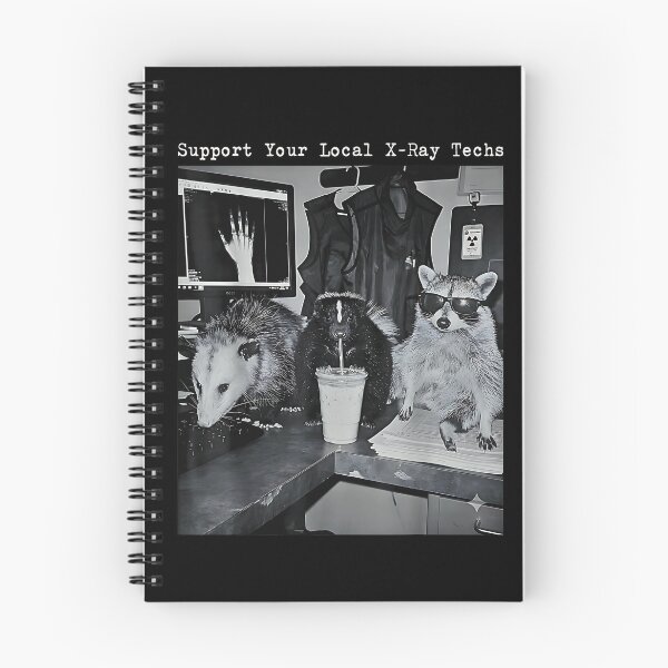 Item preview, Support Your Local X-Ray Techs Funny Radiology Animals designed and sold by Byhergawaa.
