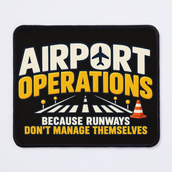 Item preview, Airport Operations – Because Runways Don’t Manage Themselves designed and sold by Tadeusz1.