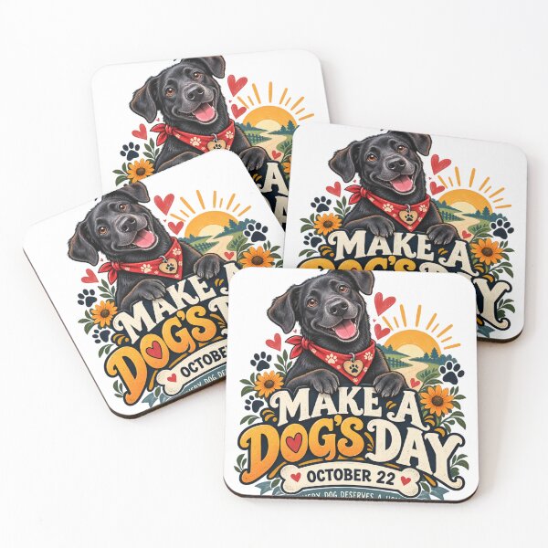 Item preview, National Make a Dog's Day Shirt – Dog Lover & Rescue Dog Design designed and sold by meme2525.