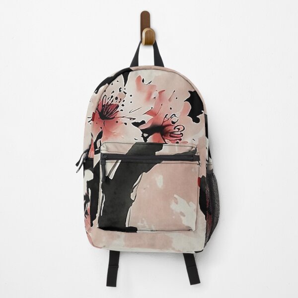 Artikelvorschau, Sumi-e Sakura Kirschblüte Japanische Zen-Kunst entworfen und verkauft von Glitchart66.