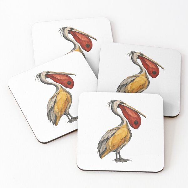 Item preview, Modern Pelican Illustration Vintage Seabird Art designed and sold by  Color & Form.
