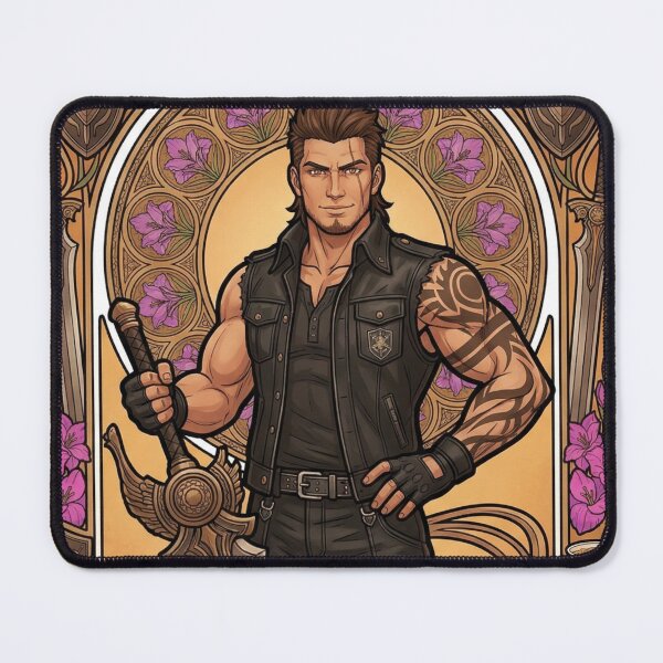 Item preview, Gladio in the style of Alphonse Mucha designed and sold by Solace Sparkles.