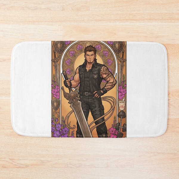 Item preview, Gladio in the style of Alphonse Mucha designed and sold by Solace Sparkles.