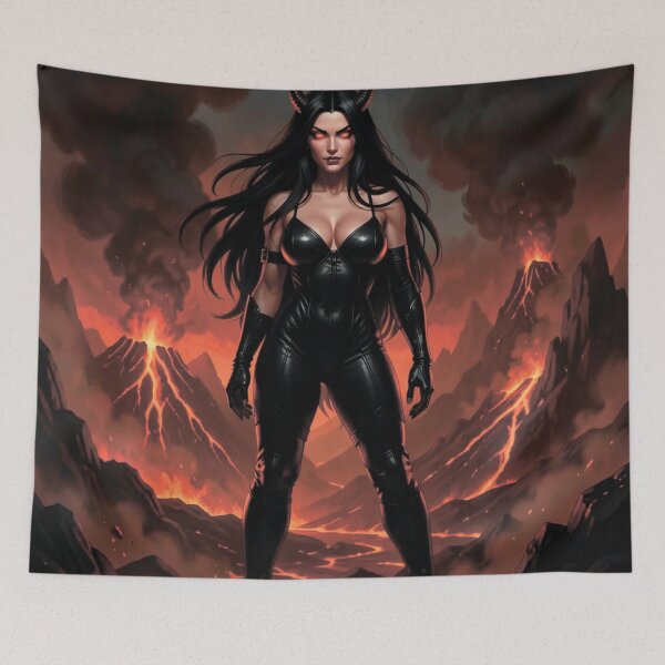 Item preview, A demon woman. designed and sold by MagelliShop.
