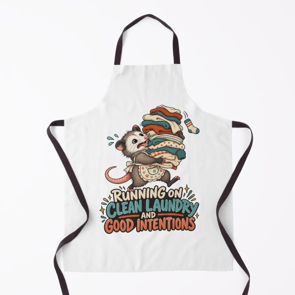 Item preview, Running on Clean Laundry and Good Intentions - Opossum designed and sold by Good Mood Foundry.