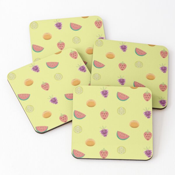 Item preview, Pack of fruit-themed stickers  designed and sold by Jelly Studio.