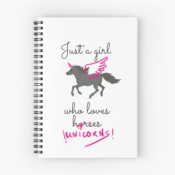 Item preview, Just a girl who loves unicorns designed and sold by Tarpaniya.