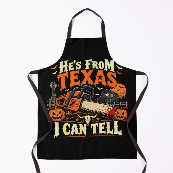 Item preview, Hes from Texas I Can Tell Halloween Horror Humor designed and sold by Byhergawaa.