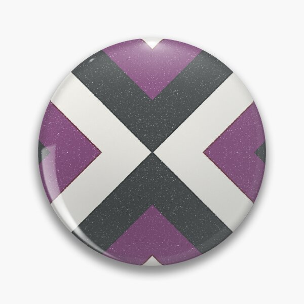 Item preview, Geometric X Tile Pattern | Purple Charcoal Distressed Seamless designed and sold by Dino-Lune.