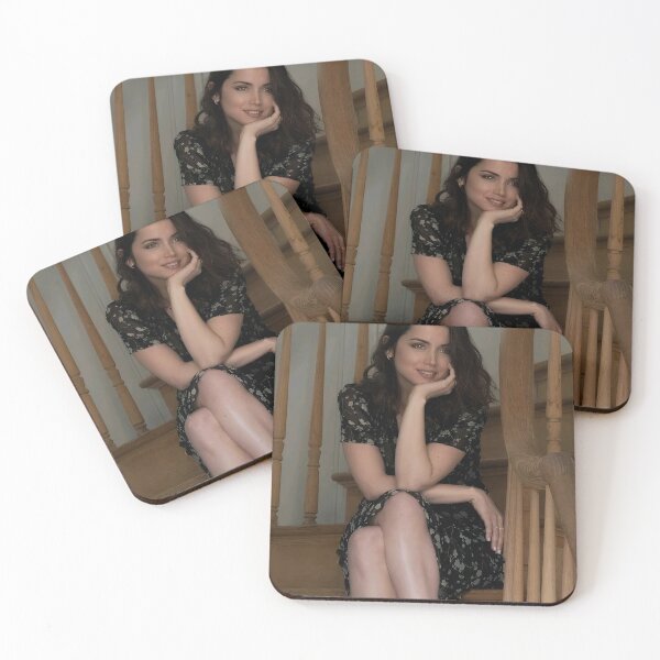 Item preview, Ana de Armas  – Elegant Dark Floral Fashion Aesthetic designed and sold by pixelartshop4r.