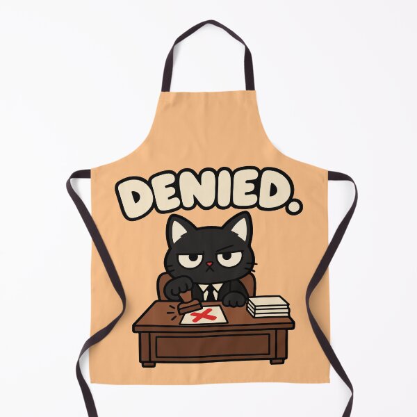 Item preview, Grumpy Cat Denied Funny Rejection Office Humor designed and sold by MewMade.
