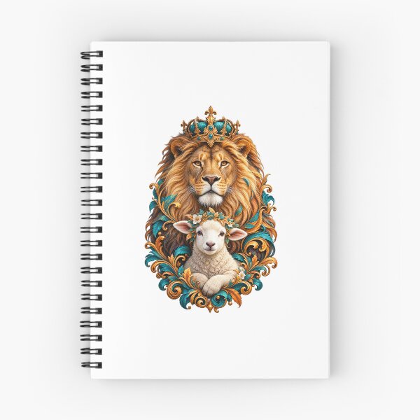 Item preview, Lion of Judah and Lamb of God designed and sold by PeanutGalSean.