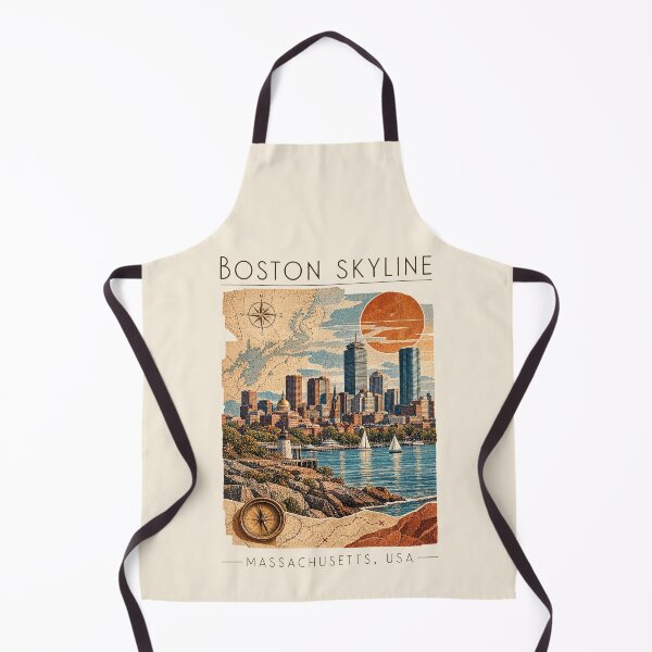 Item preview, Boston Skyline, Boston, USA [T-shirt Graphic] designed and sold by elektronen.