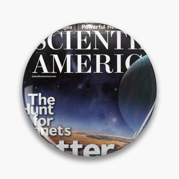 Item preview, Scientific American Magazine Cover Fan Art Original Custom Vintage Science Physics Biology Poster Wall Art Tee Design designed and sold by Cool Robot Bro..