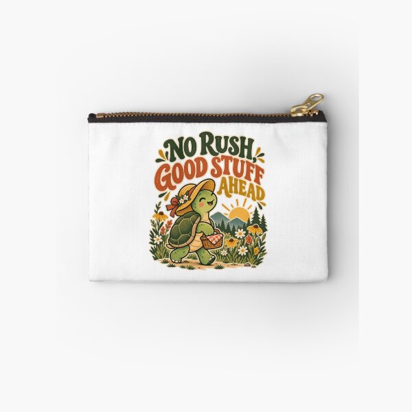 Item preview, No Rush, Good Stuff Ahead - Turtle designed and sold by Good Mood Foundry.