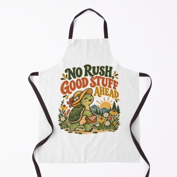 Item preview, No Rush, Good Stuff Ahead - Turtle designed and sold by Good Mood Foundry.