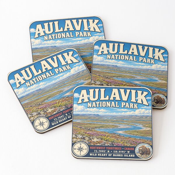 Item preview, Aulavik National Park Vintage Travel – Canadian Arctic designed and sold by naturalsurvival.