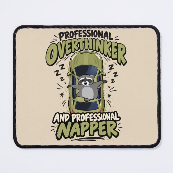 Item preview, My Stretch Goals Are Mostly Naps Raccoon Funny Lazy Animal Camping Humor designed and sold by HOUSE OF TIST.