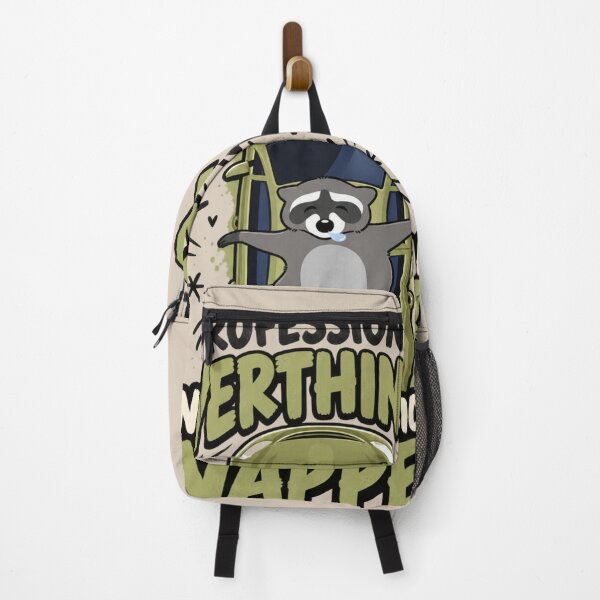 Item preview, My Stretch Goals Are Mostly Naps Raccoon Funny Lazy Animal Camping Humor designed and sold by HOUSE OF TIST.