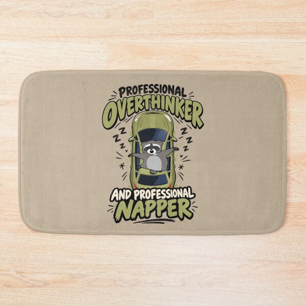 Item preview, My Stretch Goals Are Mostly Naps Raccoon Funny Lazy Animal Camping Humor designed and sold by HOUSE OF TIST.