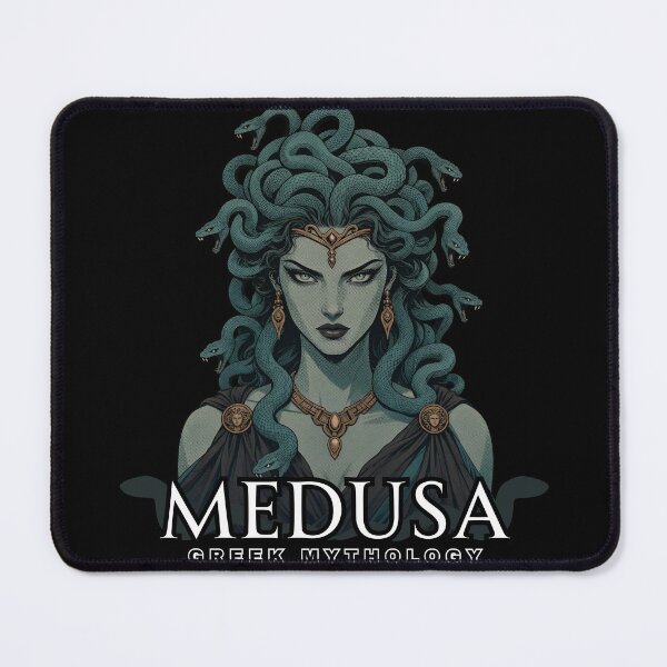 Item preview, Medusa Gorgon - Dark Fantasy Greek Mythology Art designed and sold by OLYUS.