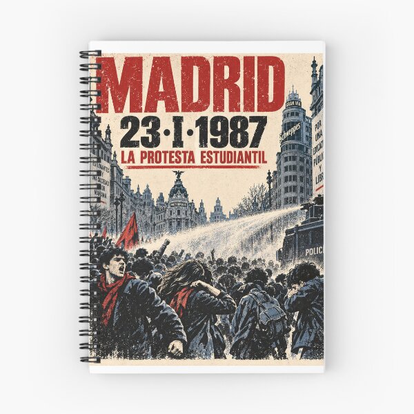 Item preview, Madrid 23 January 1987 — Student Demonstration designed and sold by Past in Threads.