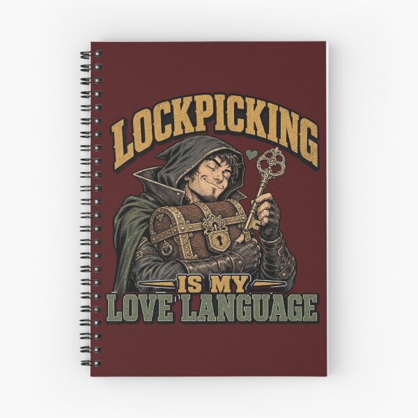 Item preview, Lockpicking Is My Love Language Rogue Chest Tabletop RPG  designed and sold by Dice_Goblin_Studio.