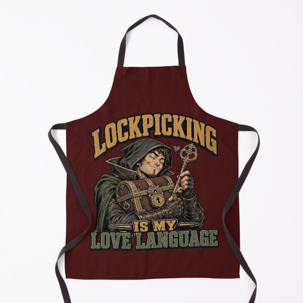 Item preview, Lockpicking Is My Love Language Rogue Chest Tabletop RPG  designed and sold by Dice_Goblin_Studio.