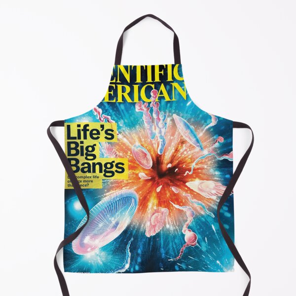 Item preview, Scientific American Magazine Cover Fan Art Original Custom Vintage Science Physics Biology Poster Wall Art Tee Design designed and sold by Cool Robot Bro..