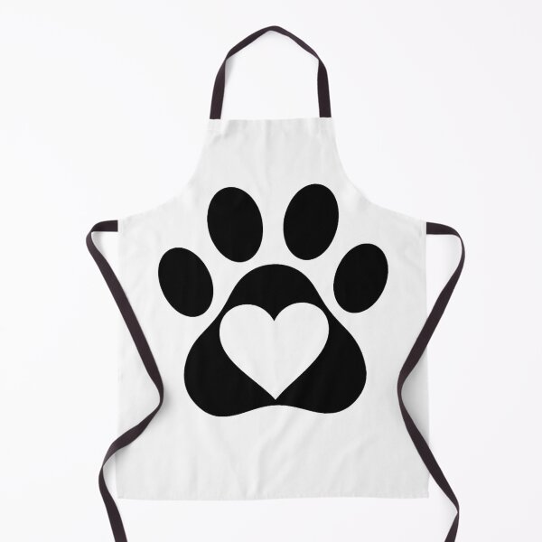 Item preview, Heart in Minimalist Dog Paw Print - Simplicity Collection designed and sold by Goodthingstree.