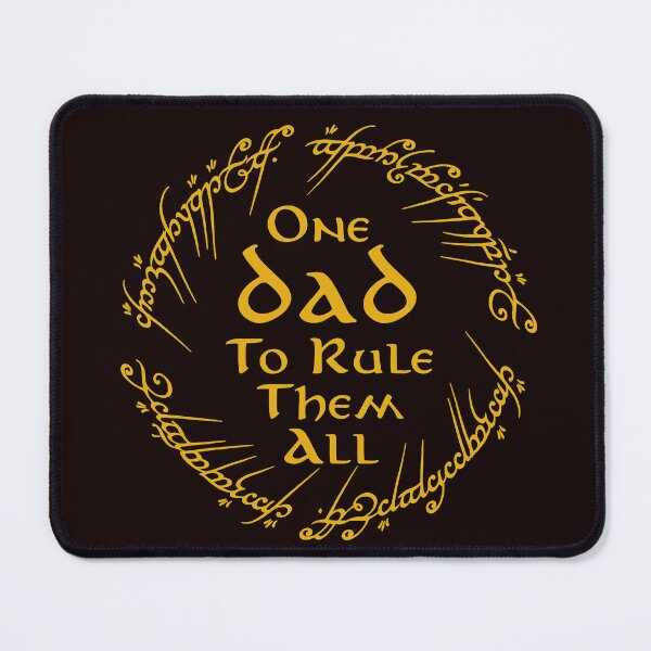 Item preview, One Dad To Rule Them All designed and sold by blackbean21.