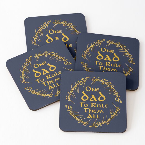 Item preview, One Dad To Rule Them All designed and sold by blackbean21.