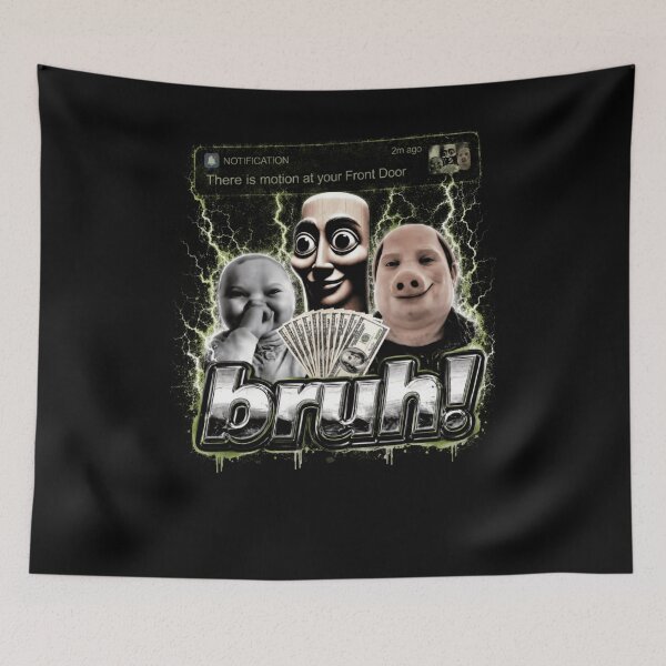 Item preview, Motion at Your Front Door Tung Sahur John Pork Ai Baby designed and sold by framiorville.