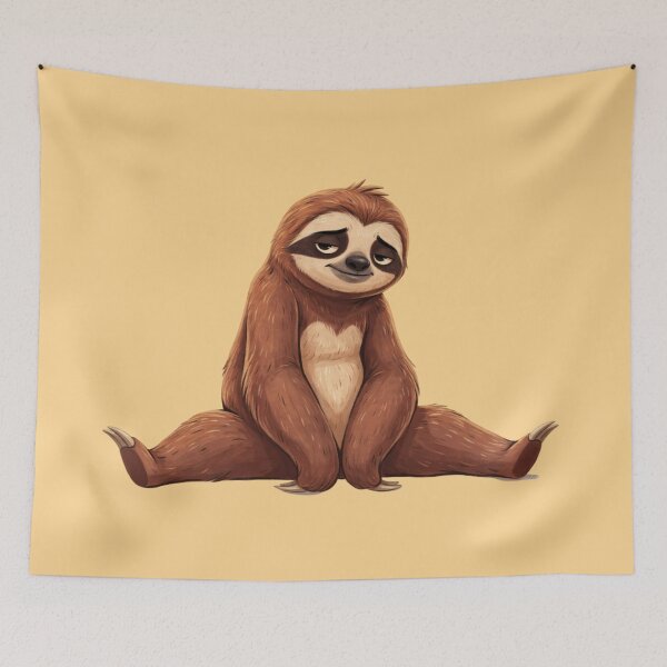 Item preview, lazy sloth  designed and sold by 123ks.