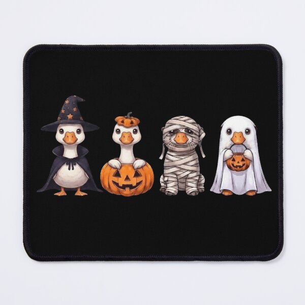 Item preview, Goose Halloween Duck Witch – Spooky Pumpkin Moon designed and sold by Anime ⭐⭐⭐⭐⭐.