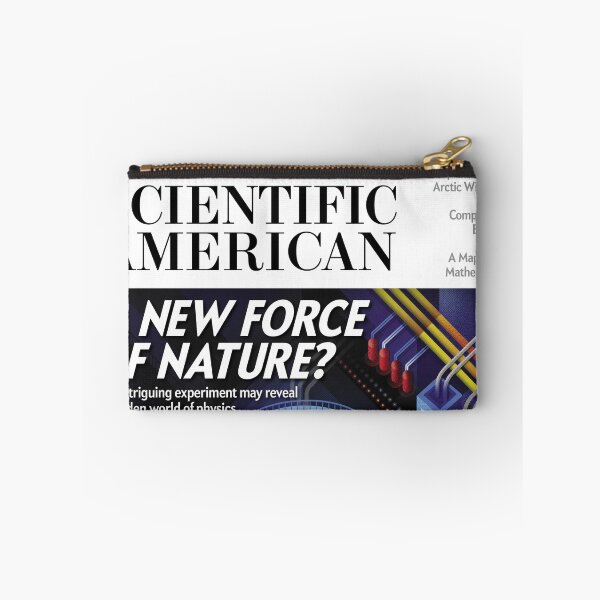 Item preview, Scientific American Magazine Cover Fan Art Original Custom Vintage Science Physics Biology Poster Wall Art Tee Design designed and sold by Cool Robot Bro..