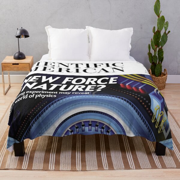 Item preview, Scientific American Magazine Cover Fan Art Original Custom Vintage Science Physics Biology Poster Wall Art Tee Design designed and sold by Cool Robot Bro..